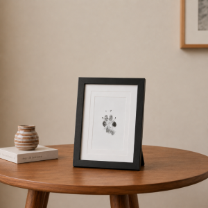 Framed Ink Paw Print